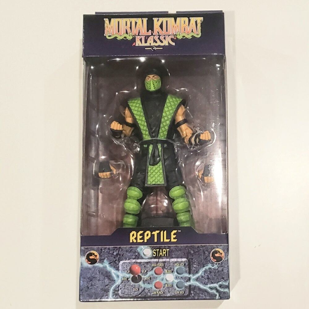 McFarlane Mortal Kombat Klassic Reptile Action Figure Series 2 MK2
